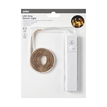 1m LED Strip Sensor Light - Anko