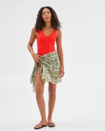 Beach Sarong with Bag