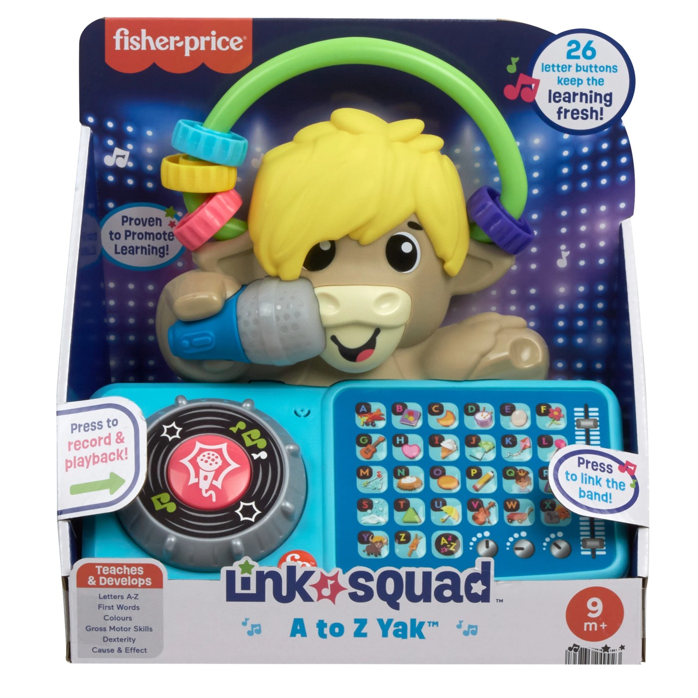 Fisher Price Link Squad A to Z Yak Baby Learning Toy Target Australia