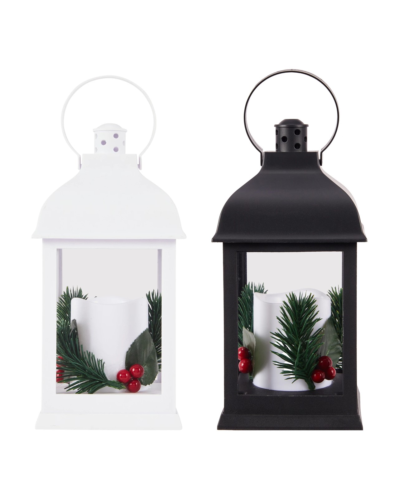 Anko Battery Operated LED Light Up Candle Lantern - Assorted 2 of 5