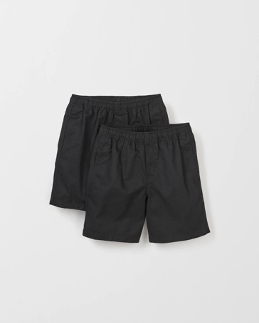 Australian Cotton Blend School Drill Shorts 2 Pack