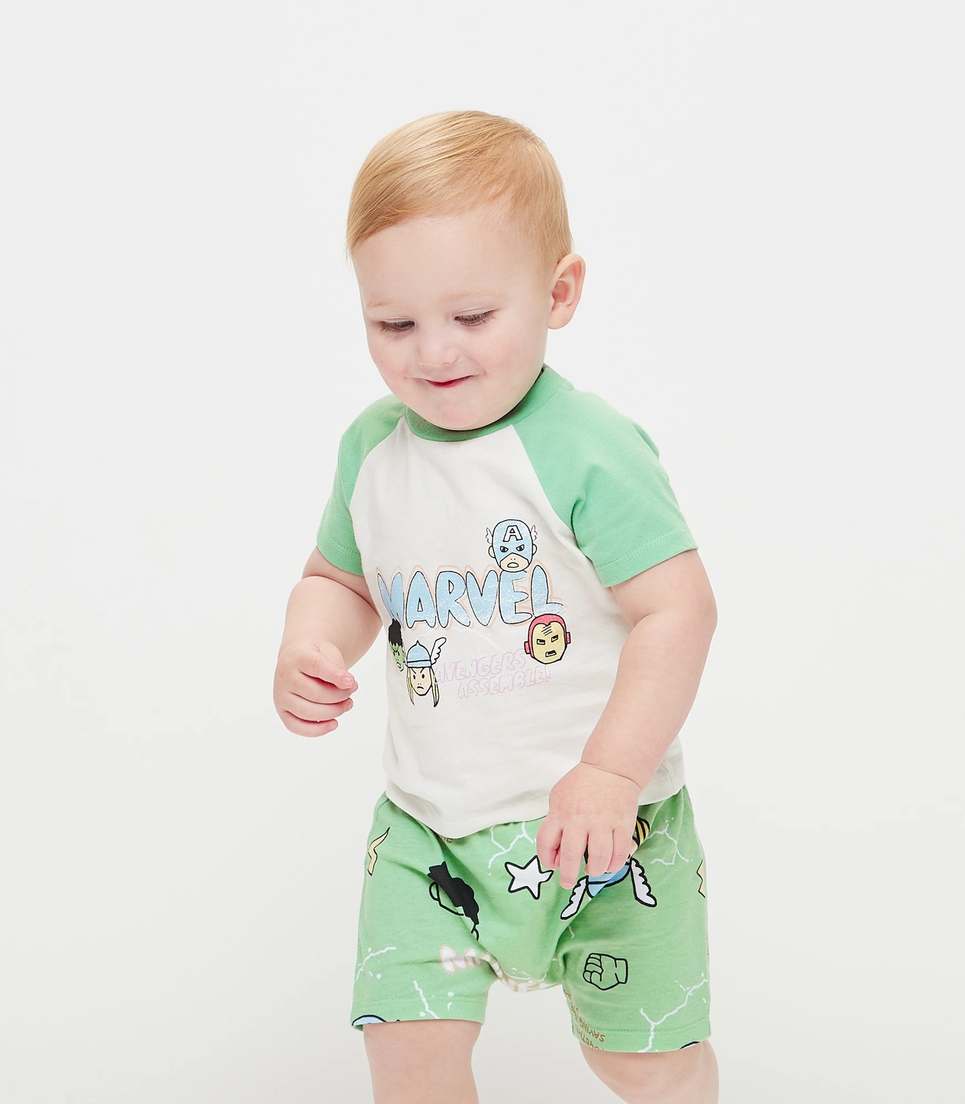 Family Matching Baby Marvel Pyjama Set | Target Australia