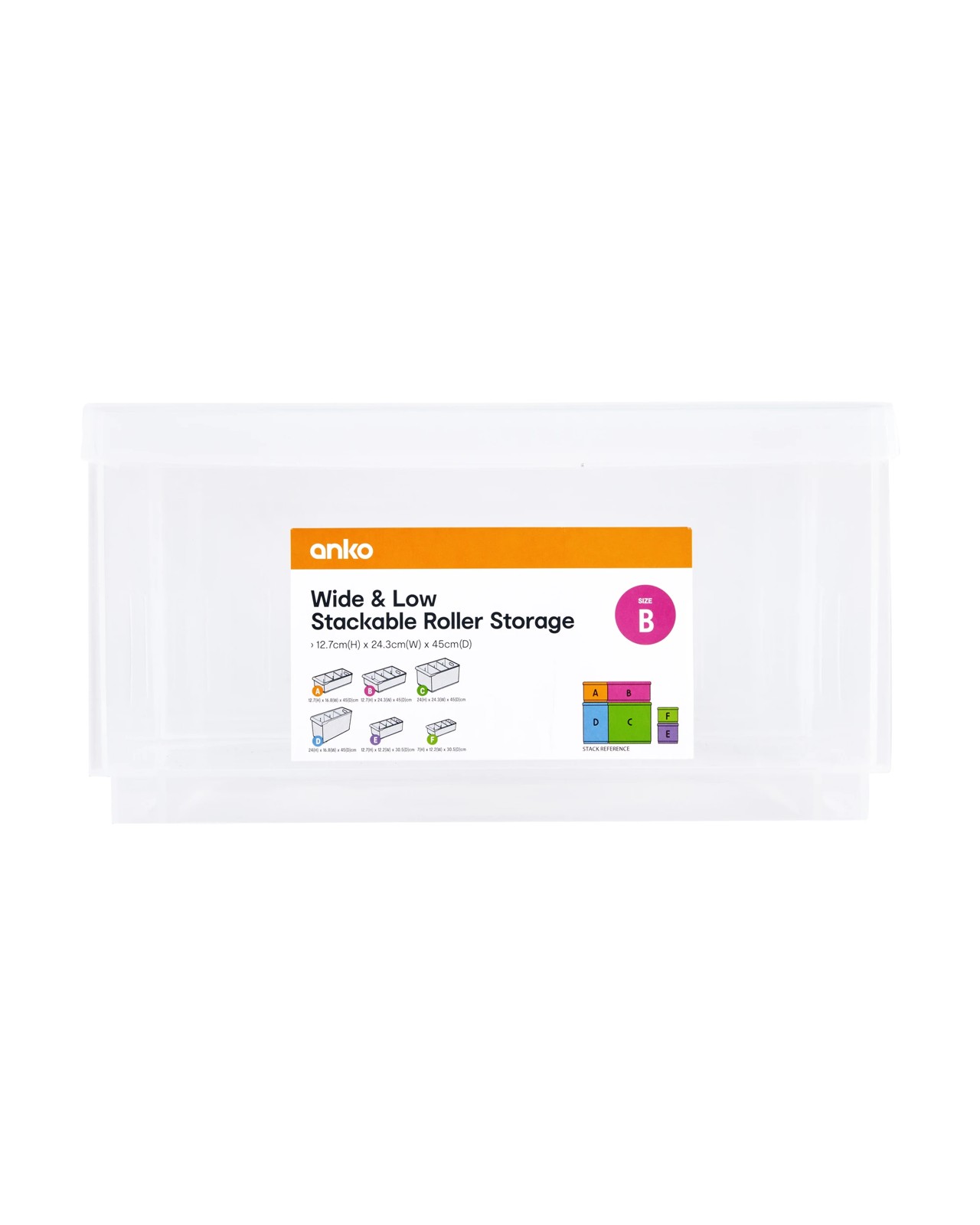 Wide & Low Roller Storage Compartment - Anko 6 of 6