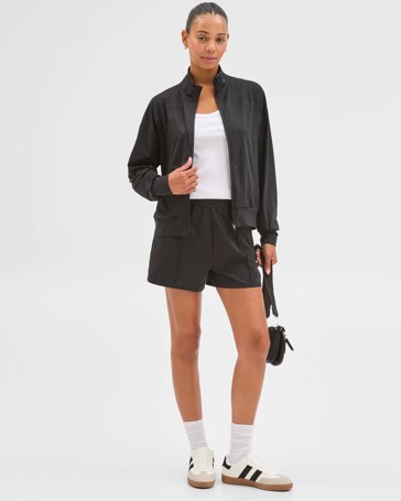 Active Studio Luxe Zip Through Jacket