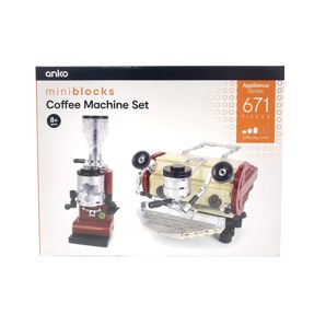 671 Piece Mini Blocks Appliance Series: Coffee Machine Set - Anko product image