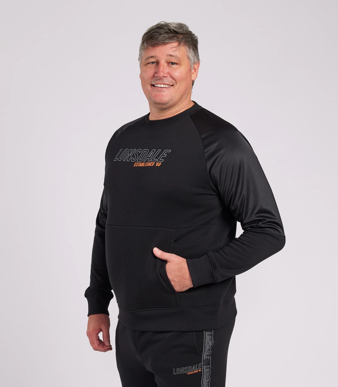 Plus Lonsdale Stokes Crew Jumper 3 of 6