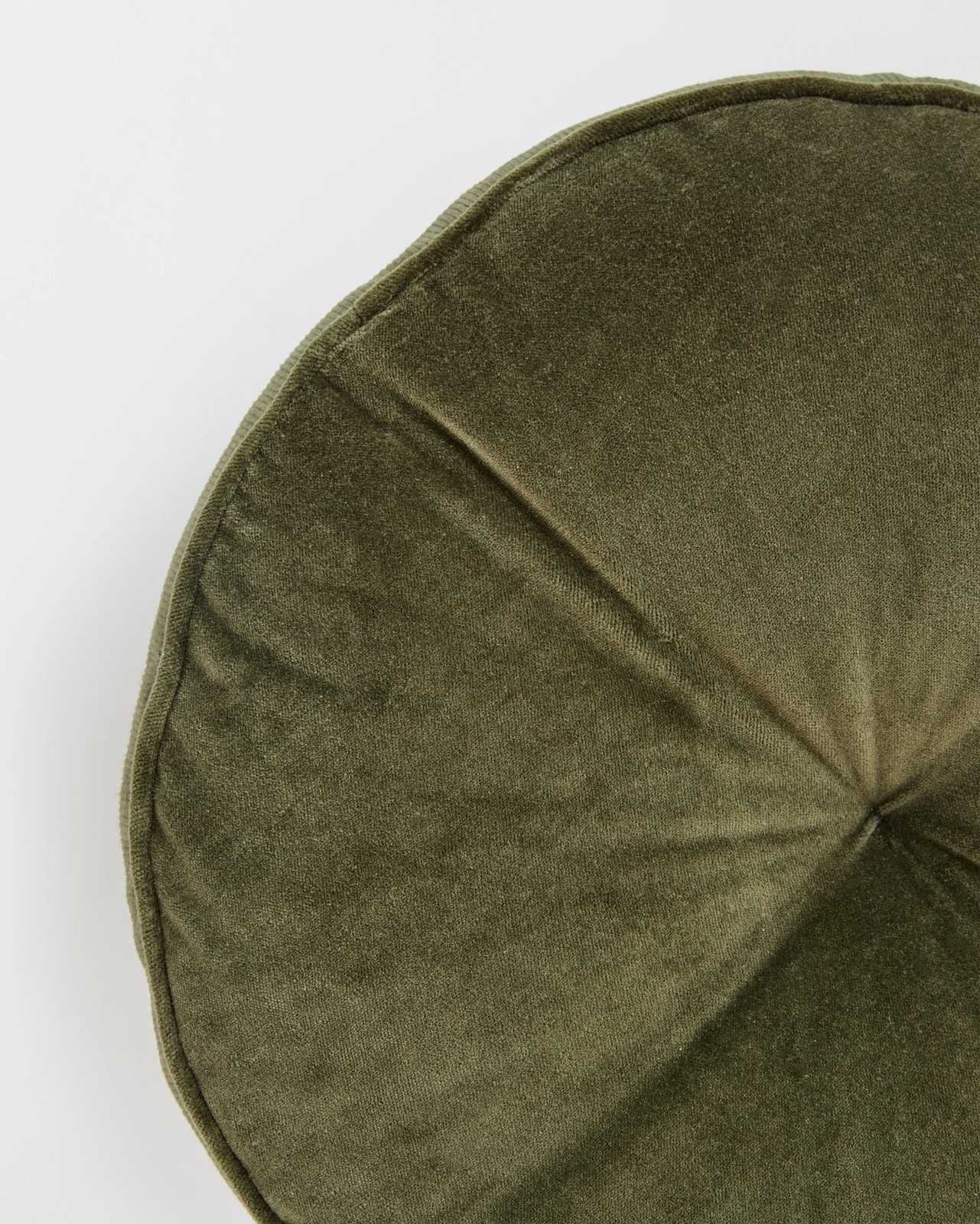 Lacy Velvet Round Cushion 2 of 2