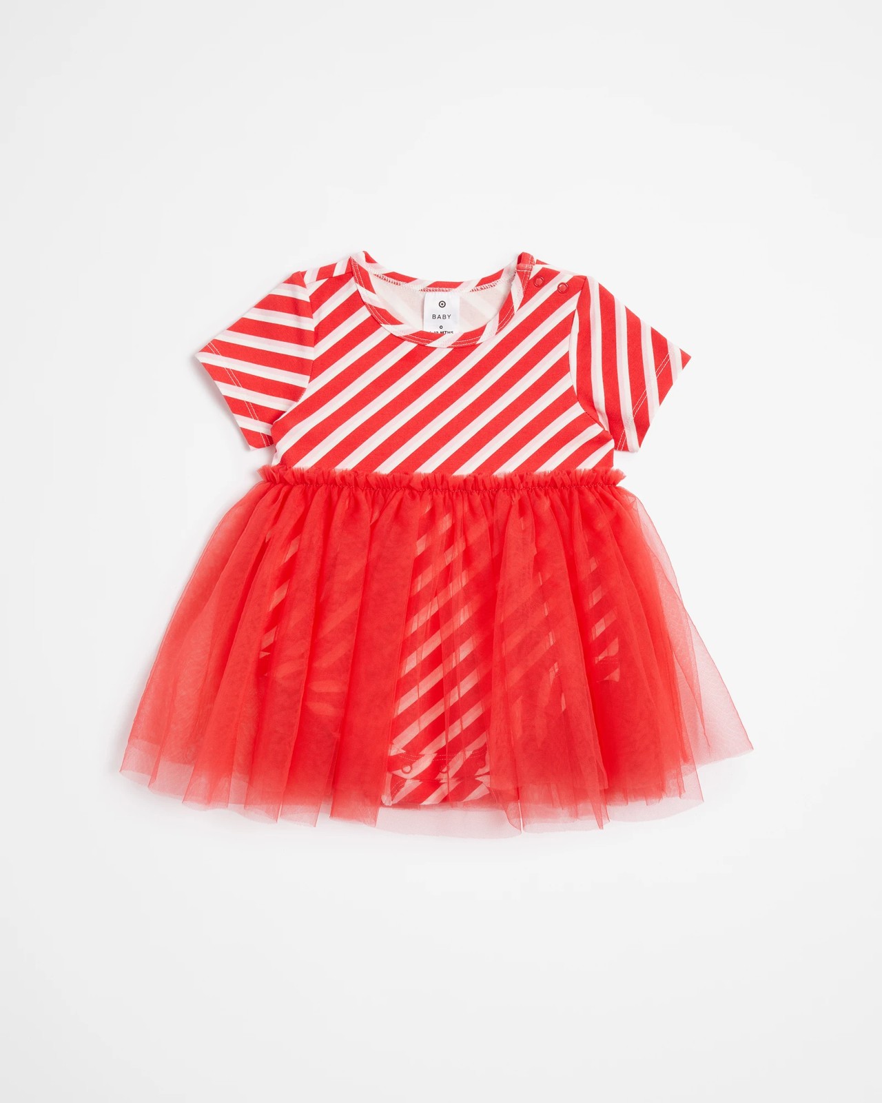 Baby Christmas Tutu Dress Candy Stripe Target Australia