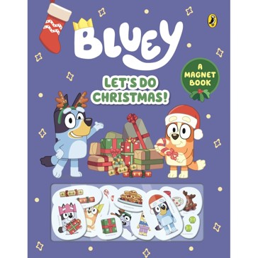 Bluey Let's Do Christmas! - A Magnet Book
