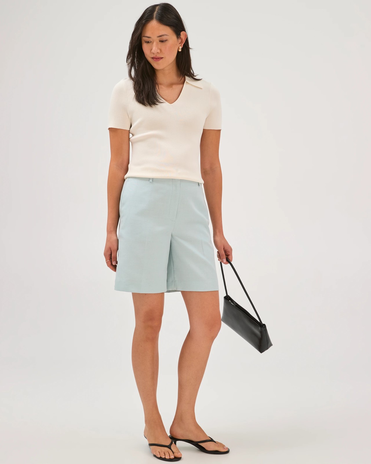 Preview Textured Tailoring Shorts 2 of 5