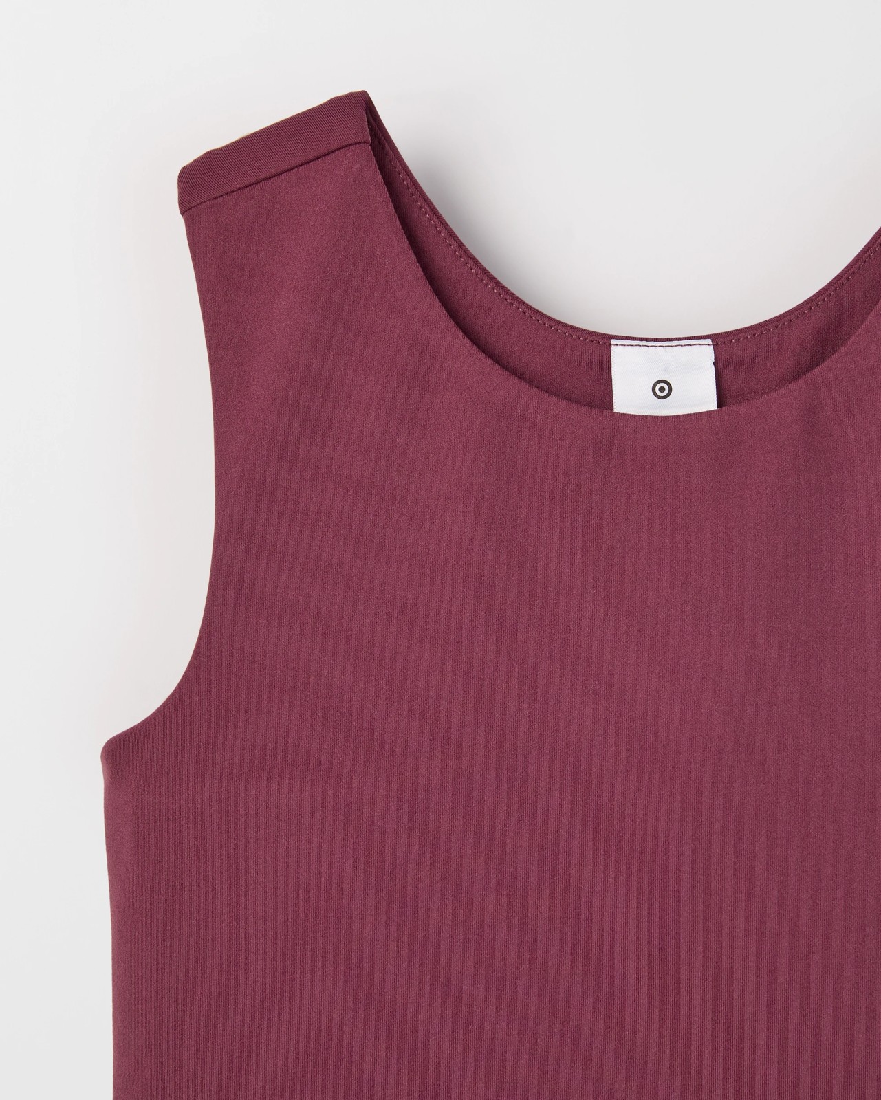 Active Crop Top - Burgundy 2 of 2
