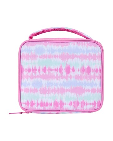 Anko 10 Piece Pink Tie Dye Lunch Set