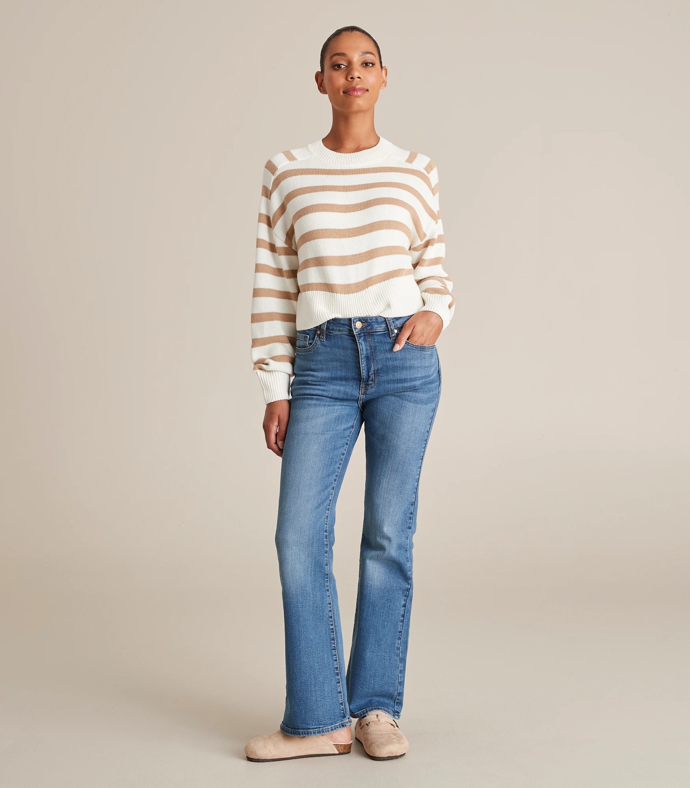 Australian Cotton Crop Raglan Knit Jumper 2 of 5