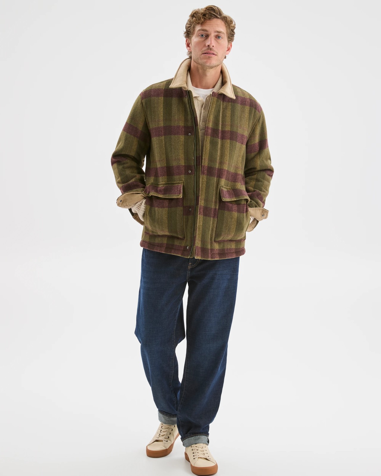 Long Sleeve Bushmans Jacket - Neutral 2 of 5