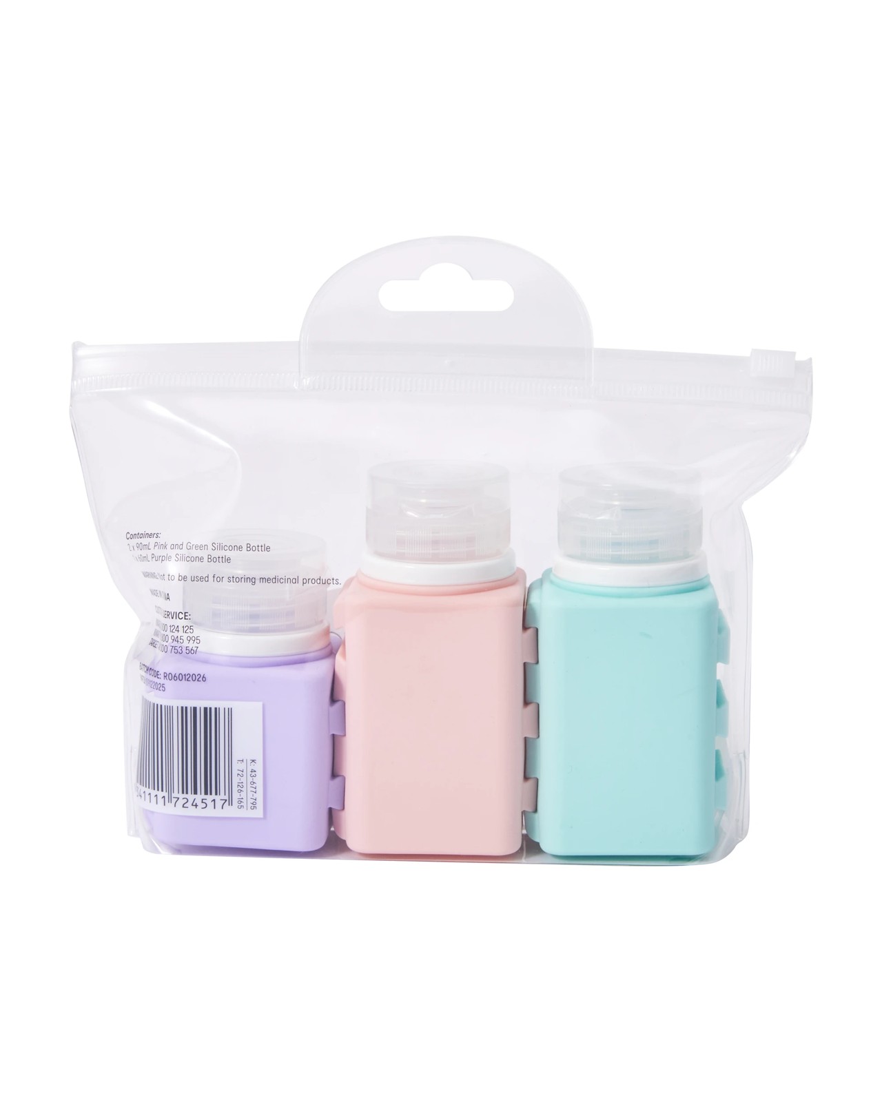 OXX Travel Pack Connect Silicone Bottles 5 of 5