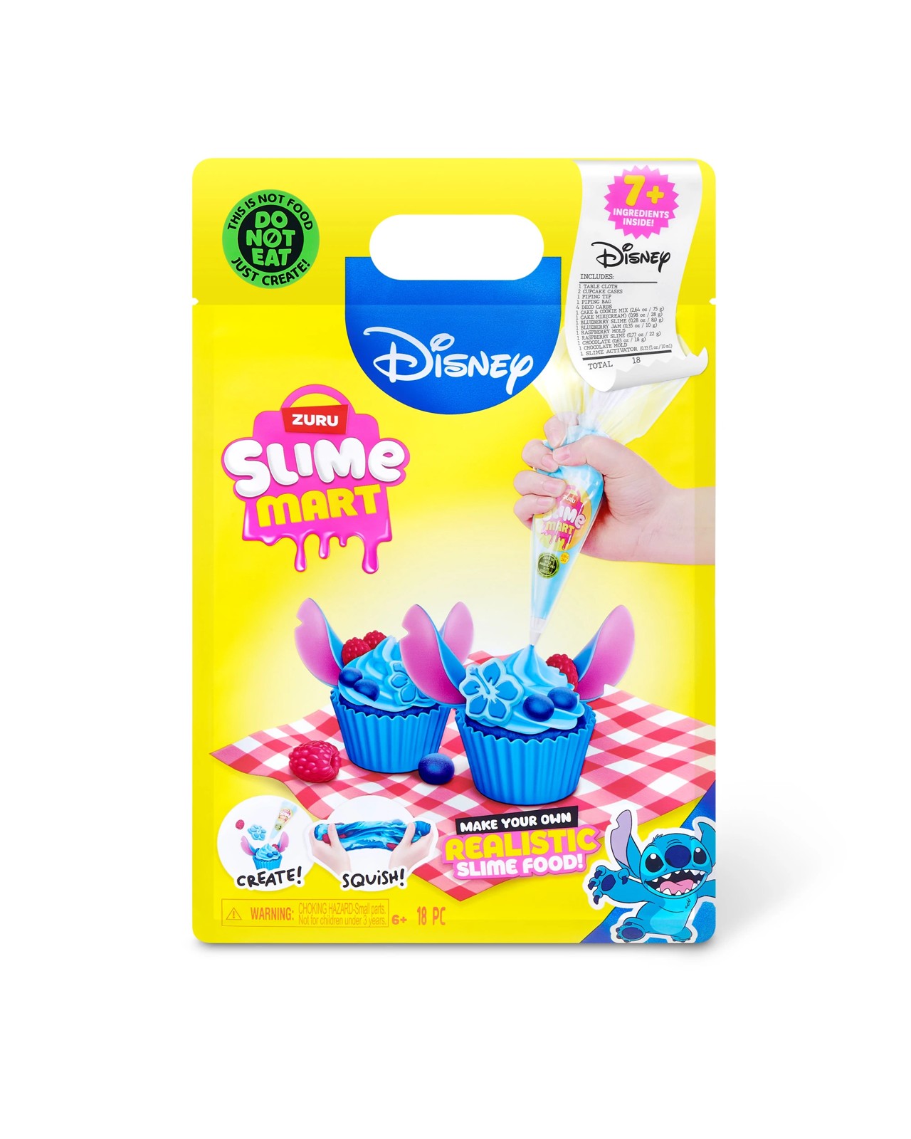 Slime Mart Disney Shopping Bag Stitch Cupcake by ZURU 2 of 6