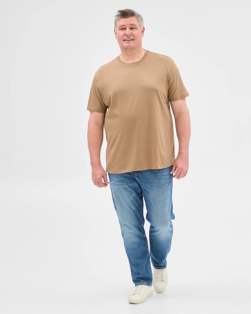 Plus Size Australian Cotton Crew T-Shirt