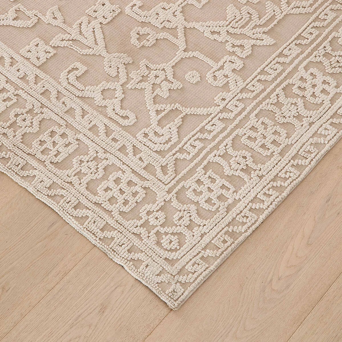 Anko Lily Rug- Beige, Extra Large - 270cm x 180cm 2 of 5