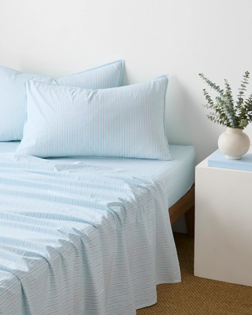 Bodie Australian Cotton Striped Sheet Set