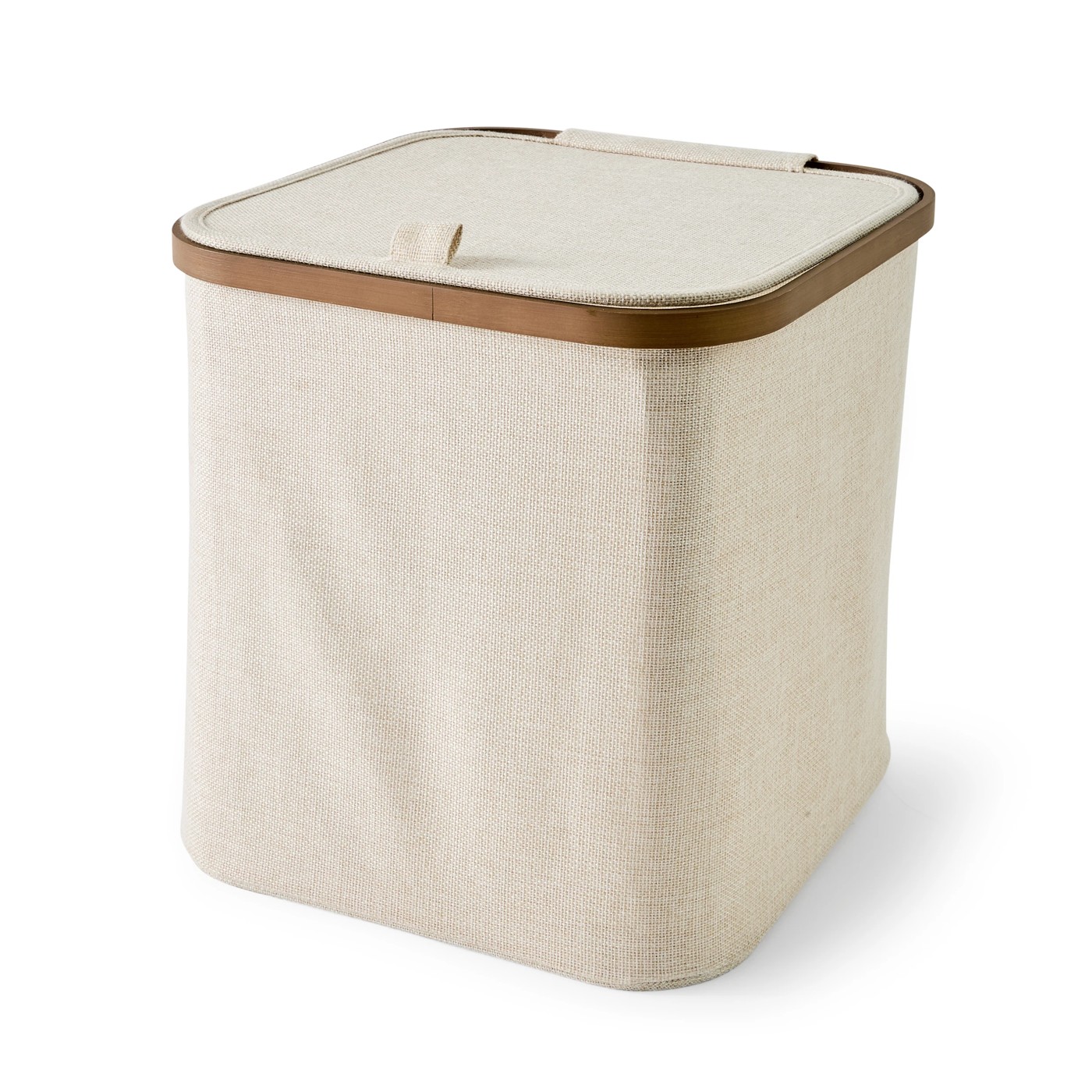 Anko Linen Look Walnut Look Tall Box 3 of 5