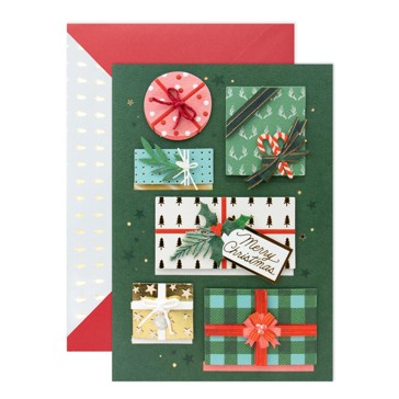 Hallmark Signature Christmas Card - Presents