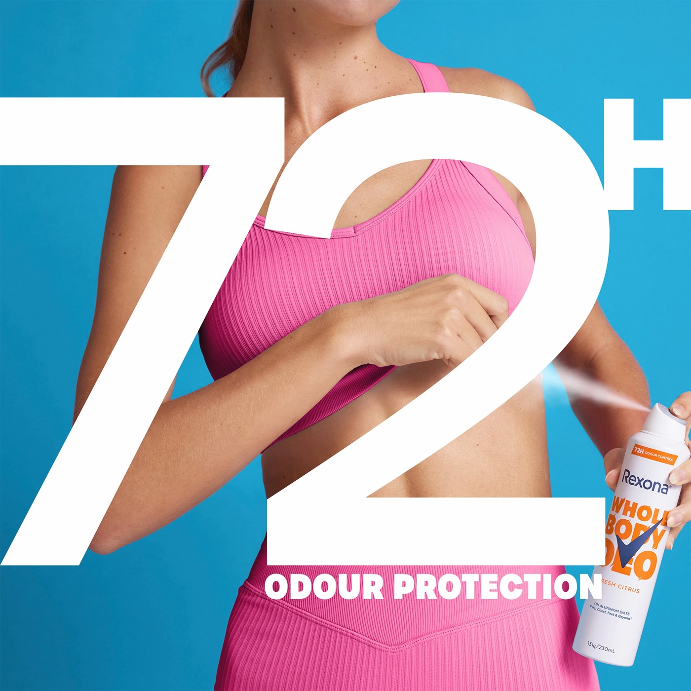 Rexona Whole Body Deo 230ml - Wild Rose 4 of 5