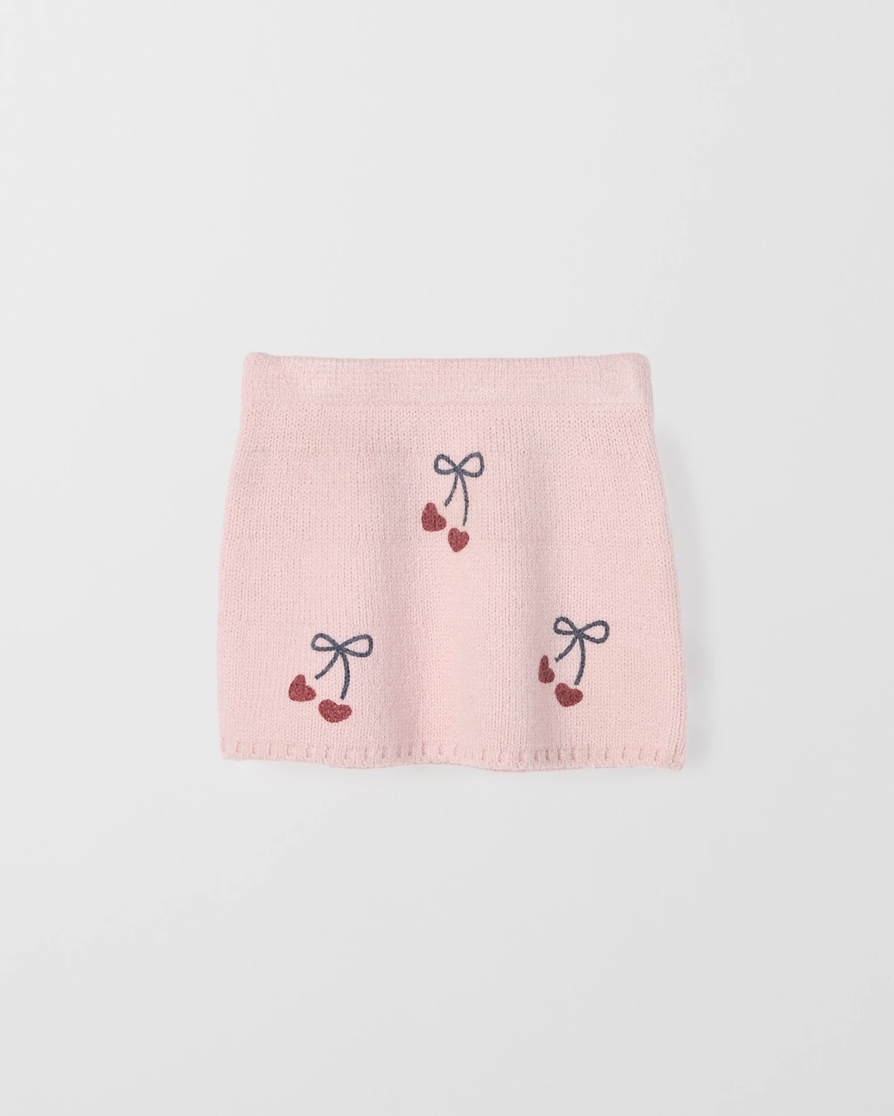 Knit A-Line Skirt - Ballet Slipper Cherry 5 of 6