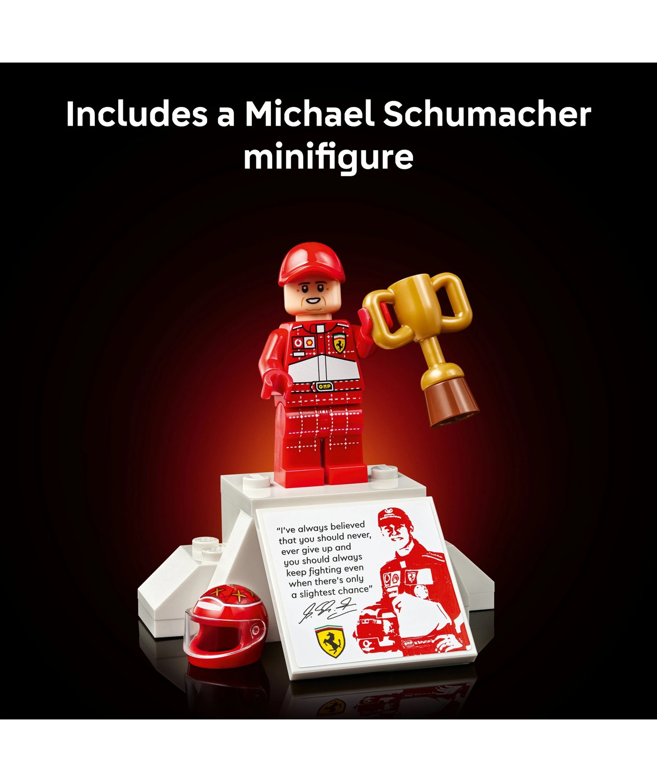 LEGO® Icons Ferrari F2004 & Michael Schumacher 11375 5 of 5