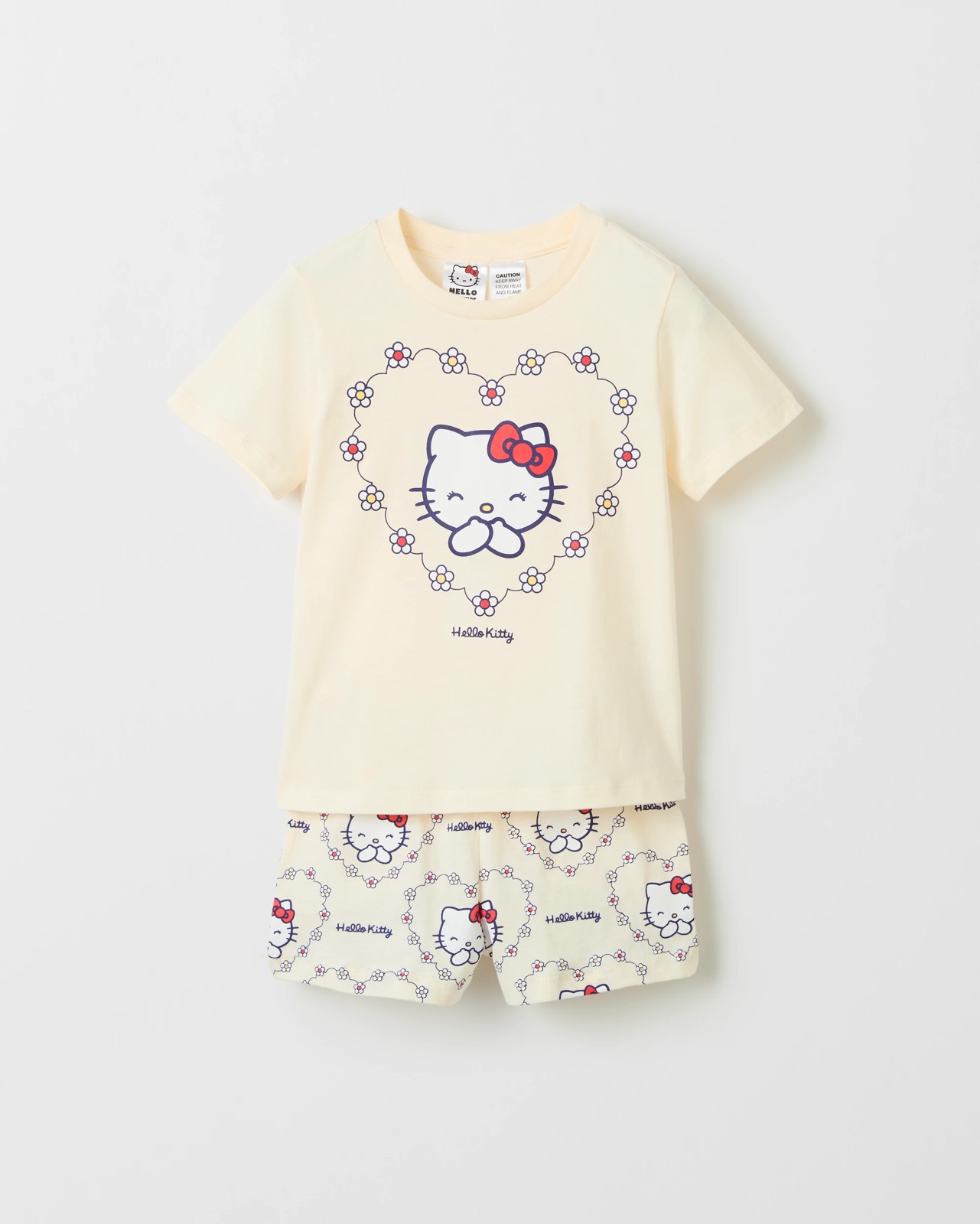 Licensed Hello Kitty Australian Cotton Older Girls Pyjama Set 2 of 5