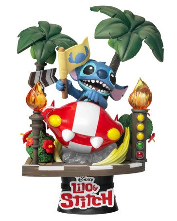 Disney Stitch Racing Car Diorama
