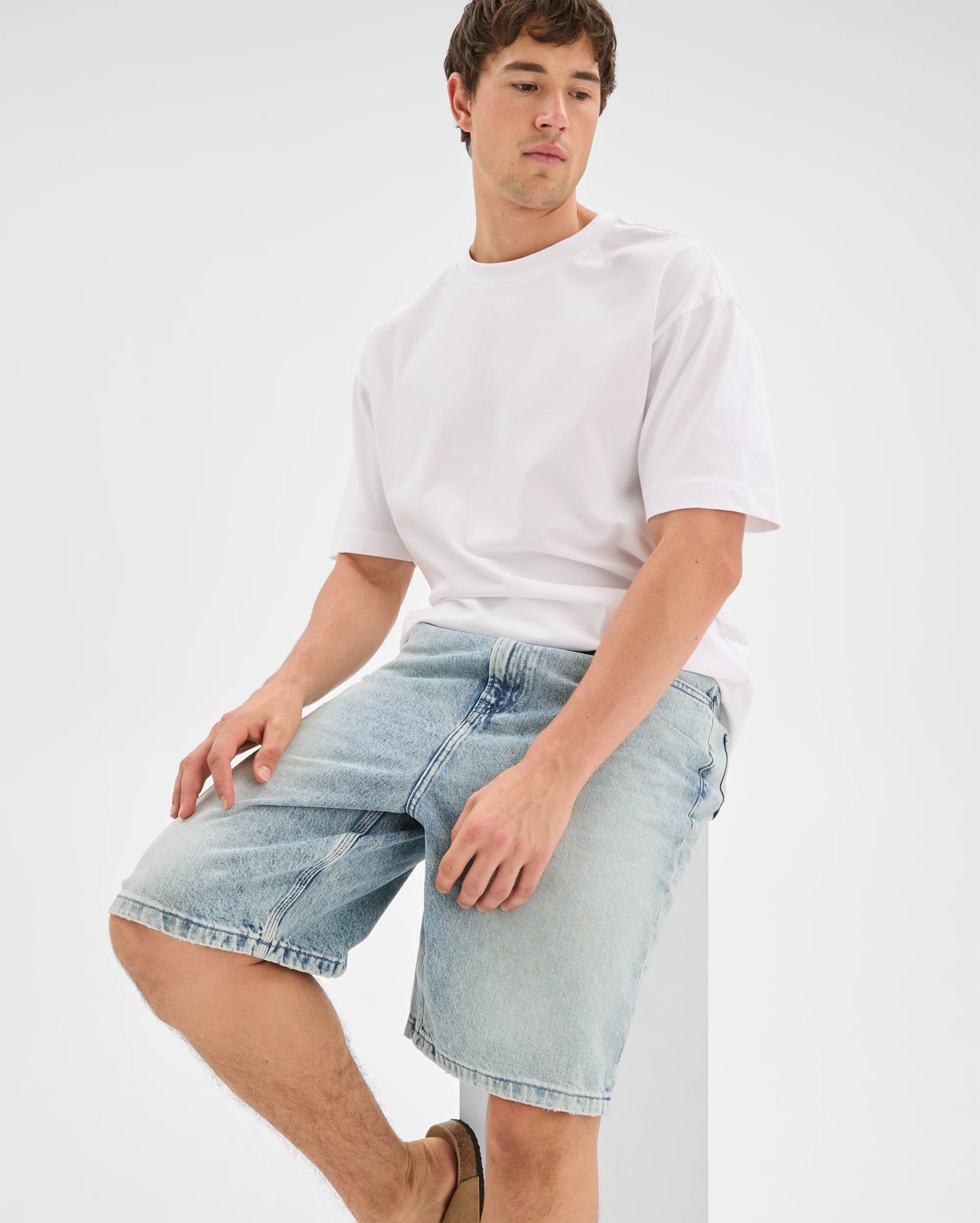 Commons Loose Fit Denim Shorts 4 of 6