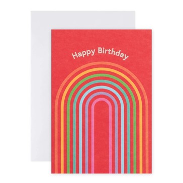 Connections from Hallmark Birthday Card - Rainbow