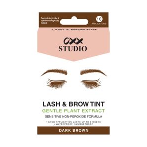 Lash & Brow Tint, Dark Brown - OXX Cosmetics