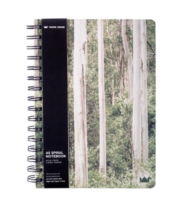Paper Crane Urban A5 Spiral Notebook Australian Gumtrees