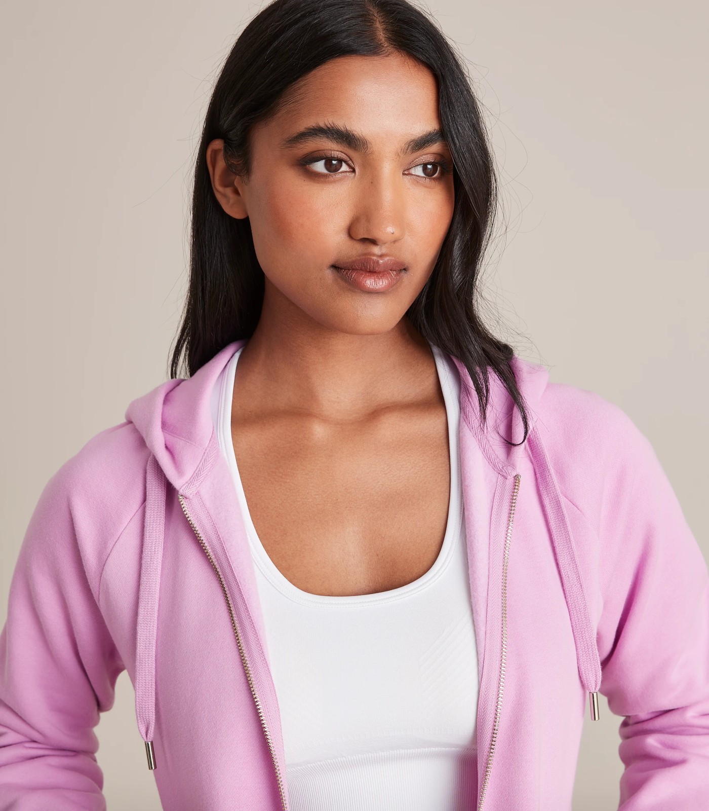 Active Fleece Zip Through Hoodie Target Australia