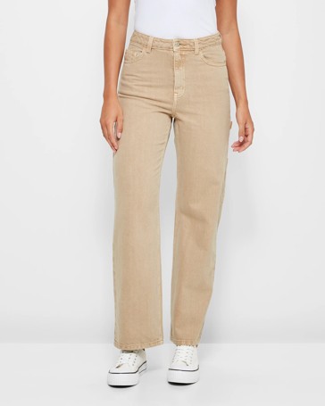 Coloured best sale jeans target