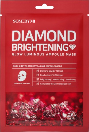 SOME BY MI Diamond Brightening Glow Luminous Ampoule Mask