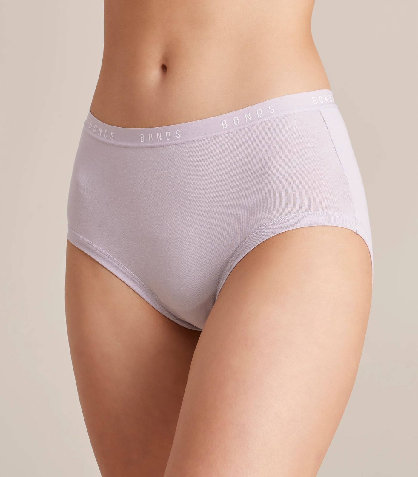 Bonds Women's Cottontails Full Briefs 3 Pack - Nude - Nude - Size