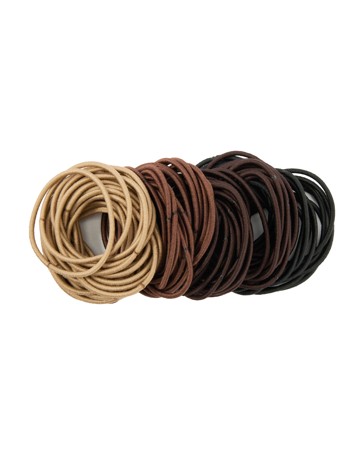 100 Piece Hair Elastics - OXX Haircare