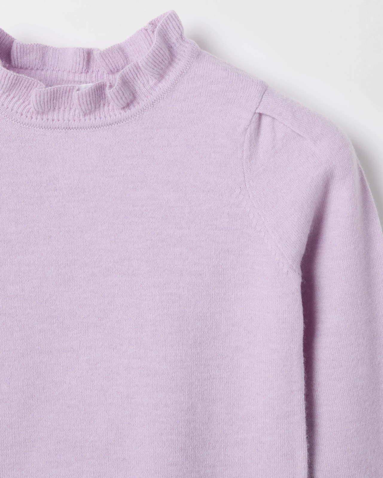 Long Sleeve Skivvy Knit Jumper - Purple 2 of 2