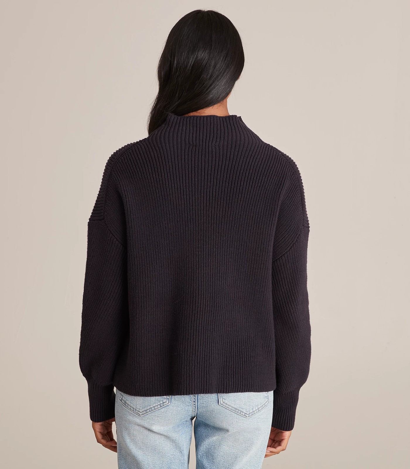 Australian Cotton High Neck Knit Jumper | Target Australia