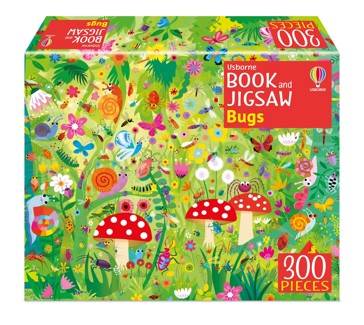 Usborne Book and Jigsaw Bugs by Kirsteen Robson - Book