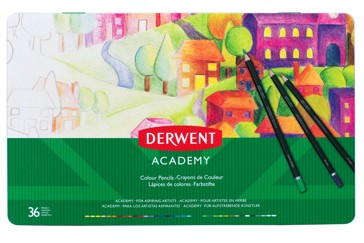 Derwent Academy 36 Pack Colour Pencils
