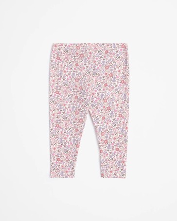 Baby Organic Cotton Print Leggings