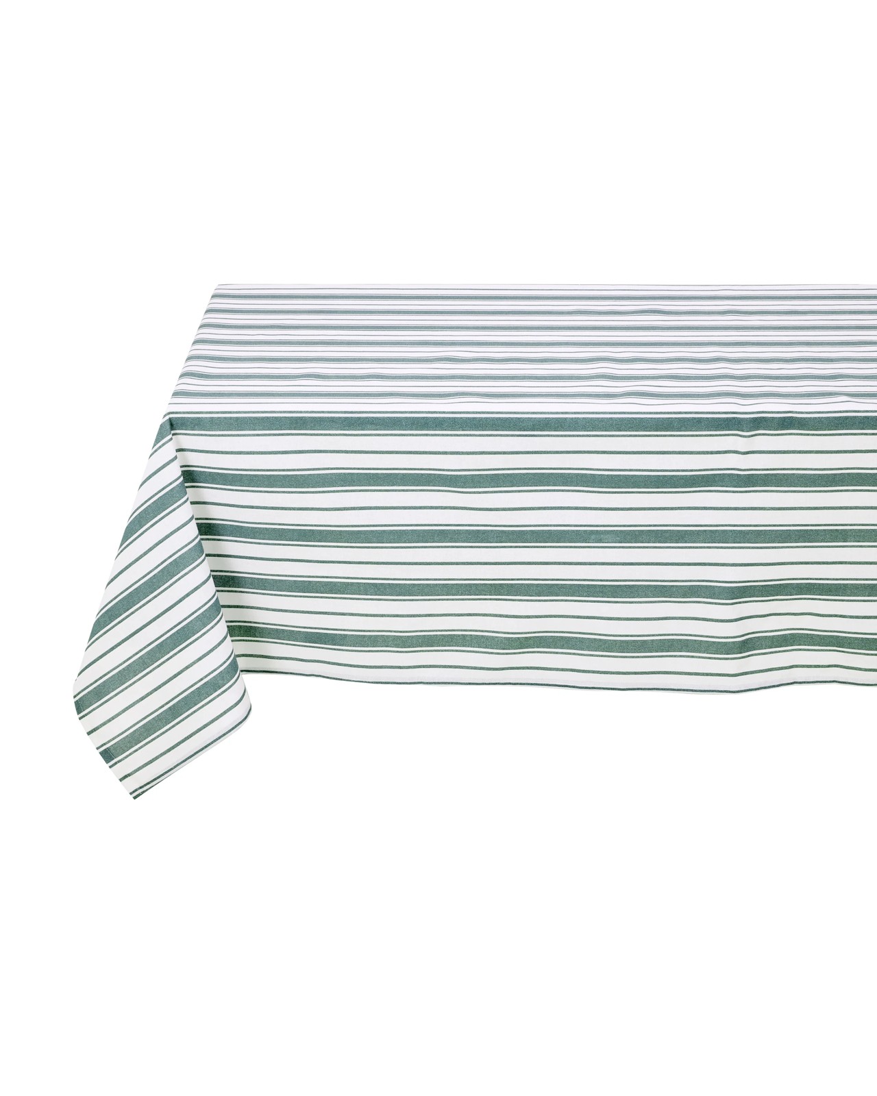Anko Green Stripe Tablecloth 2 of 4