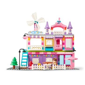 205 Piece Junior Blocks: Street Cafe