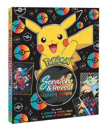 Pokemon Scratch & Reveal Creative Studio - Book