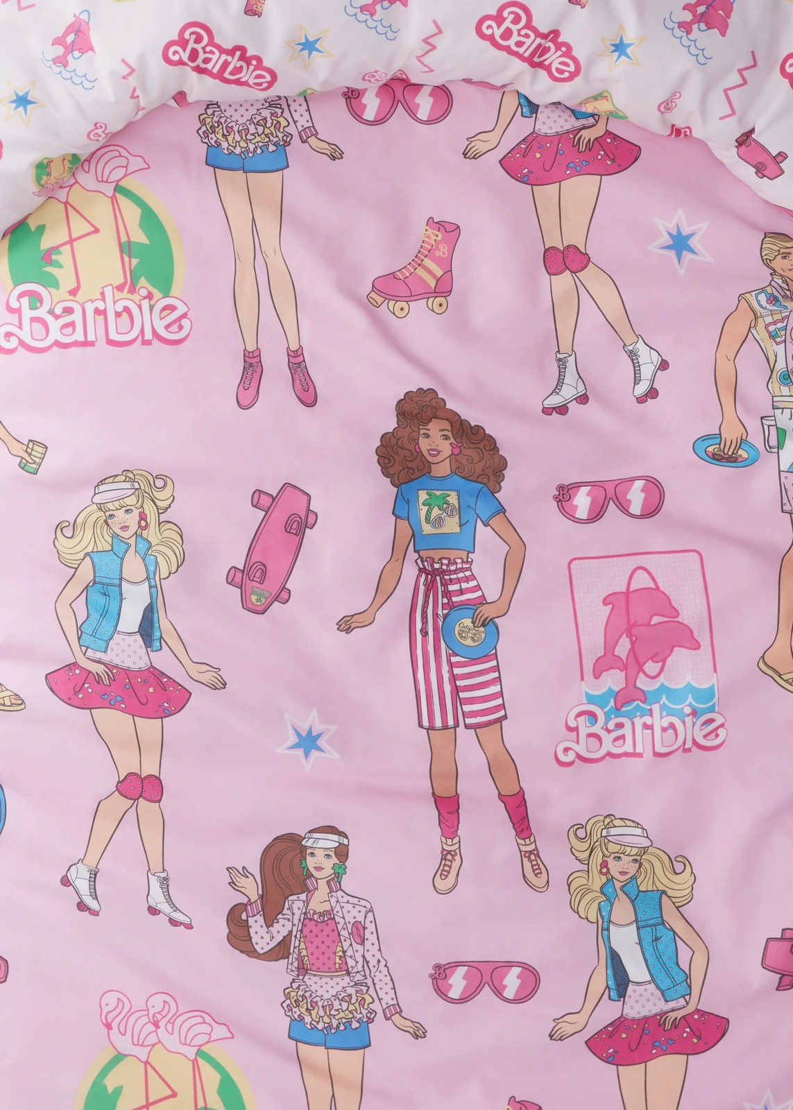 Barbie & Ken Quilt Cover Set 3 of 4