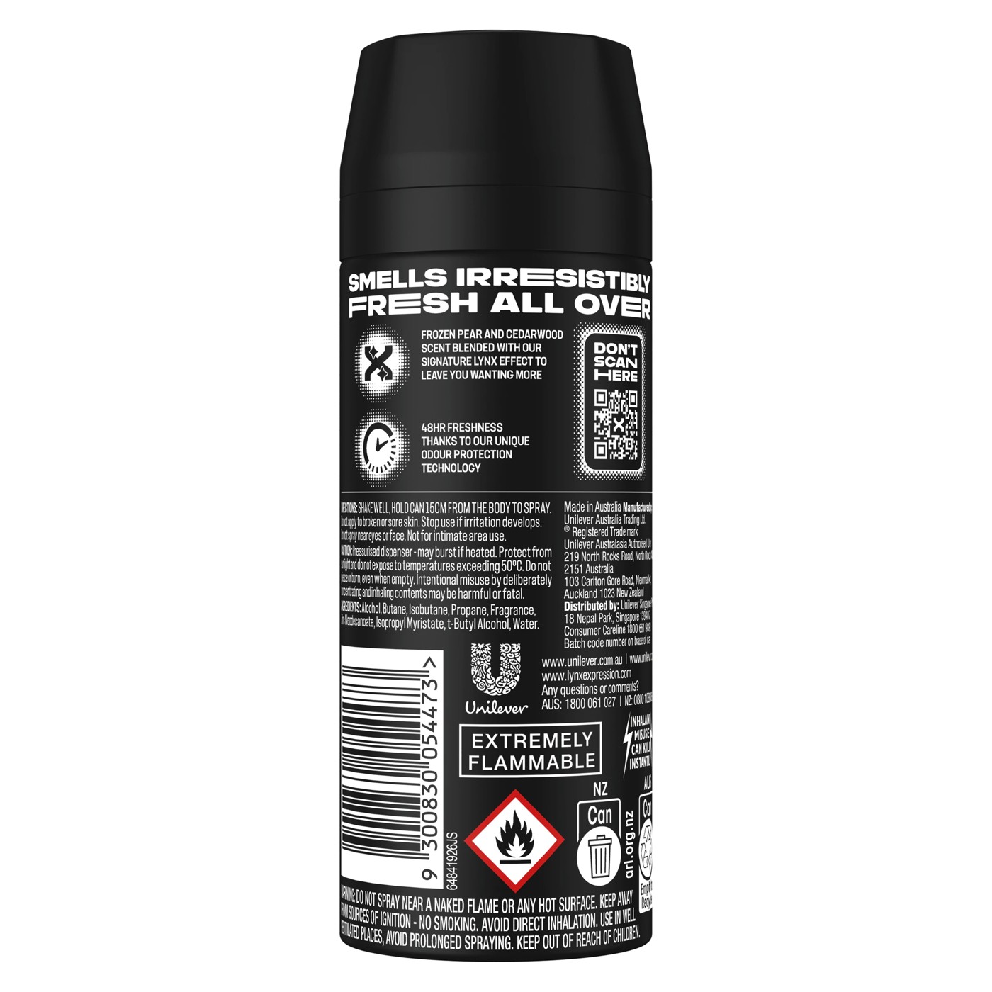LYNX Black Deodorant Bodyspray 2 of 4