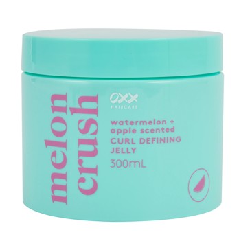 Melon Crush Curl Defining Jelly 300ml, Watermelon and Apple Scented - OXX Haircare